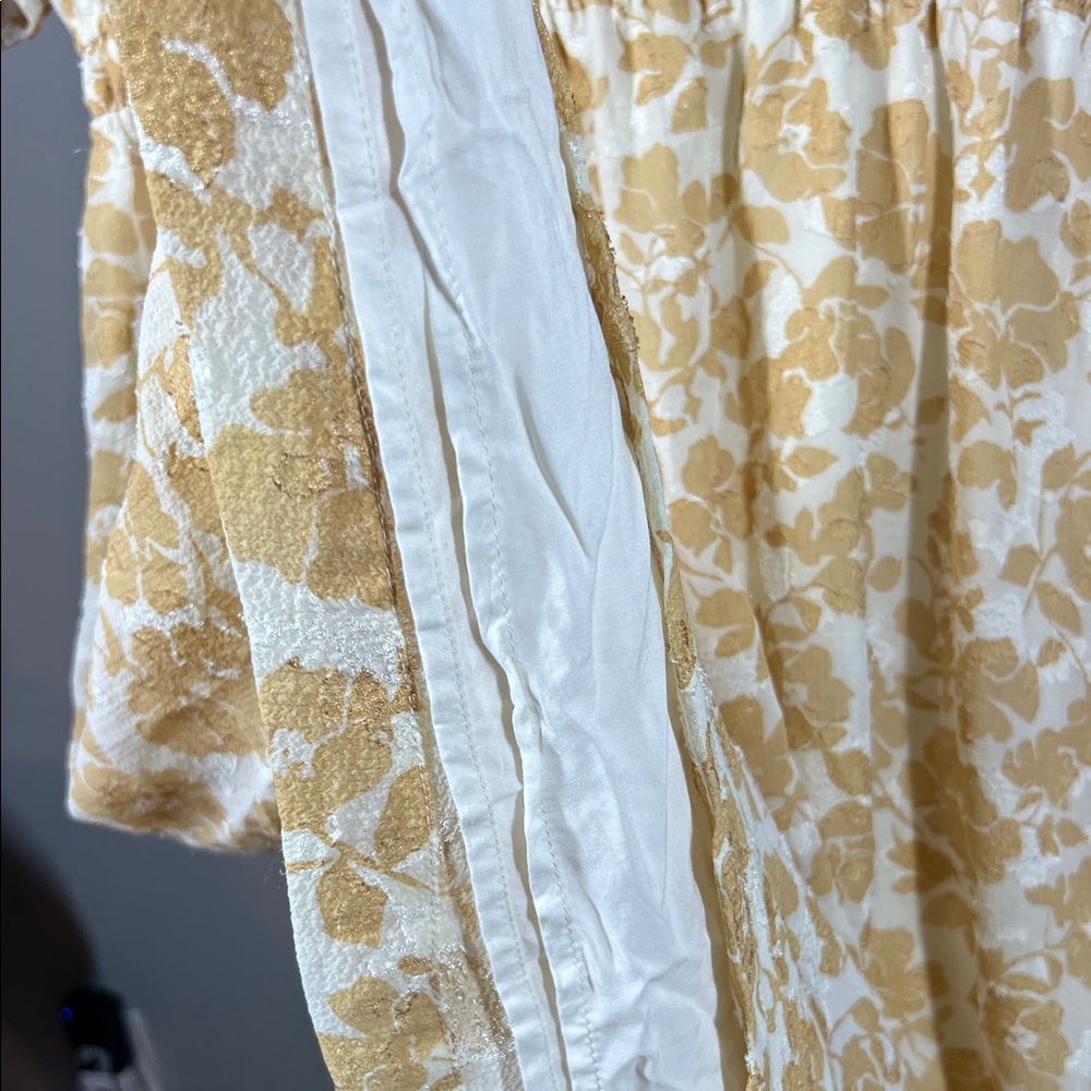 Draper James Yellow Floral Midi Dress - Picture 7 of 8
